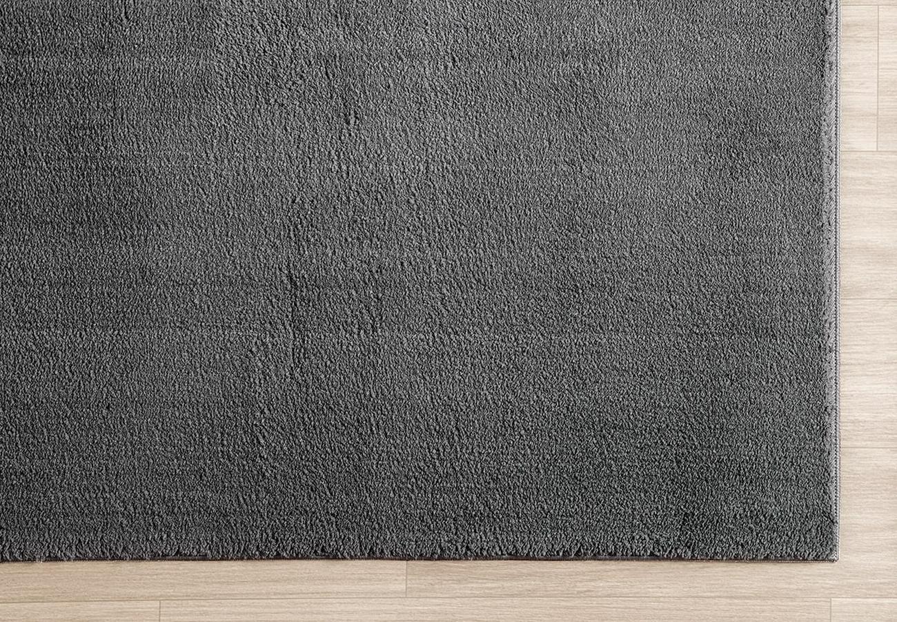 Teppich Kurzflor Weich Wohnzimmerteppich Anti-Rutsch Waschbar