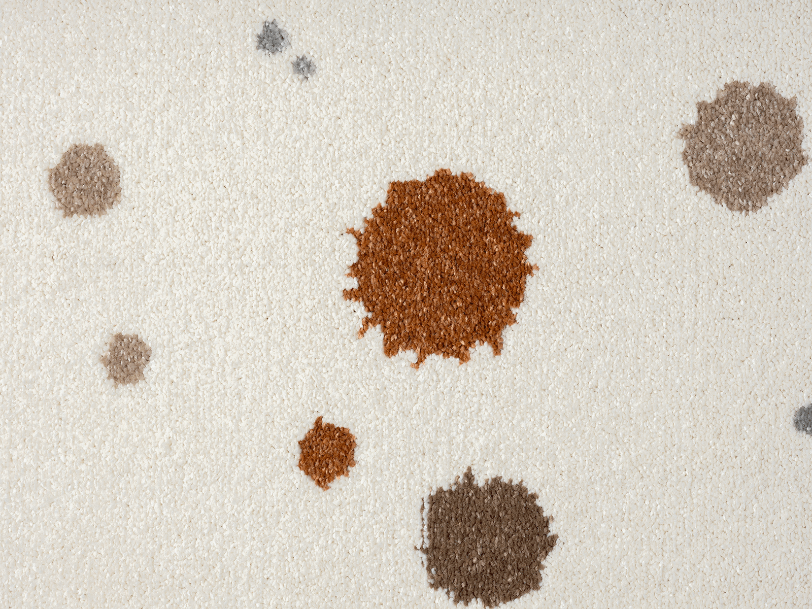 Teppich Kinderzimmer Babyzimmer Mädchen Junge Creme Bunt Rund